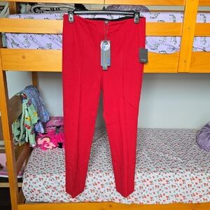 Lysse Vibrant Red Ponte Pull-On Trousers
